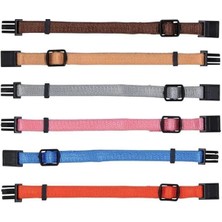 AyrStore Yavru Köpek Tasması M-L 22-35CM / Çeşitli Renklerde 6 Adet