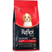 AyrStore Plus Kuzu Etli Mini ve Küçük Irk Yavru Köpek Maması 3 kg