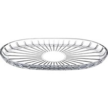 AyrStore Paşabahçe, Masaüstü, Elegant Oval Servis Tabağı, 163X278 Mm, Tekli Hediyelik Kutu