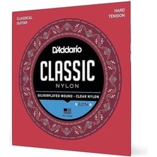 AyrStore D'addario EJ27H Klasik Gitar Tel Seti (4/4), Silverplated Wound, C