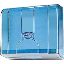 AyrStore Palex Z Katlı Kağıt Havlu Dispenseri Şeffaf Mavi 3570-1