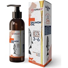 AyrStore Salmon Oil Cats And Dogs 200 ml Doğal Kedi Köpek Norveç Somon Yağı