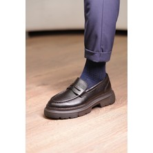 Tetri K416 Ramonelli Model Gerçek Deri El Yapımı Erkek Kahve Casual Ayakkabı