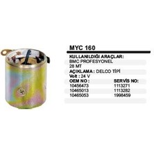 Universal Gövdeli Yastık 24V Bmc Profesyonel 28MT Delco Tip