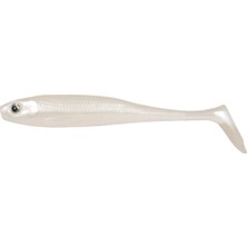 Ryuji Panic Shad 9cm 5.5gr Silikon Balık (3 Adet) Silver White Uv