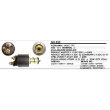 Universal Marş Otomatiği 12V D7R Fıat Ducato/renault Master/traffıc Vıdalı Valeo Tipi