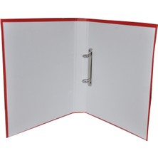 Kitabevimden Bafix Talebe Klasörü Pvc 2 Halkalı A4 Kırmızı