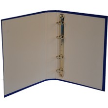 Kitabevimden Bafix Talebe Klasörü Pvc 4 Halkalı A5 Mavi