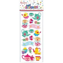 Kitabevimden Ticon Puffy Sticker Pasta TPS-009/10