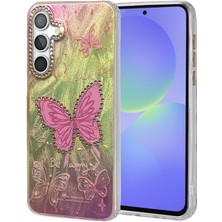 TeknoBaran Samsung Galaxy A36 Kılıf Blade Aynalı Desenli Kapak - Desen 5