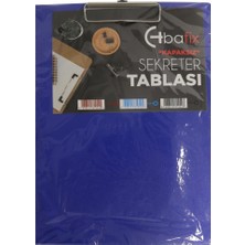Kitabevimden Bafix Kapaksız Sekreterlik Plastik A4 Mavi