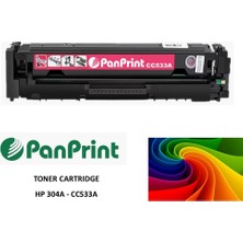 PanPrint Hp Color Laserjet CP2025DN Kırmızı Muadil Toner