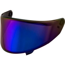 Kyt Tt-Revo Kask Camı Irıdıum Mavi