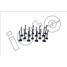 Universal Subap Takımı 8 In + 8 Ex (Nitrasyonlu) Opel X16XEL Z16XE Astra F/g Vectra B/c Corsa B 16V In (31X6X1 03) Ex (27.5X6X102.2)