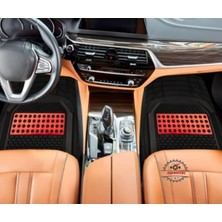 REIHMANN Renault Master 2019-2020-2021-2022-2023-2024-2025 Havuzlu Oto Paspas Orbital Kırmızı Yeni Üretim 3D Araba Paspası Esnek