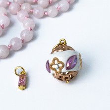 THEIA GemWorks Vena – Pembe Kuvars Kolye