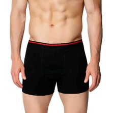 Sedef Yıldızı 1013 Erkek Likralı Boxer 3"lü Paket