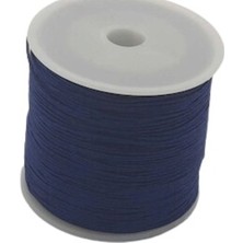 Paraşüt Ipi, Bileklik-Kolye Örgü Ipi 1 mm 50 Metre Indigo