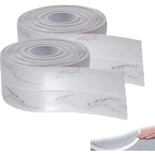 Storemax Kendinden Yapışkanlı Sızdırmazlık Bandı, 2 Rulo 3,8 cm x 3,2 M Çarpışma Önleyici Su Geçirmez Sızdırmazlık Bandı, Pvc Kendinden Yapışkanlı Sızdırmazlık Bandı, Yapışkanlı Sızdırmazlık Bandı