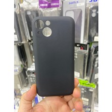 Elixem İphone 13 Uyumlu Siyah Vitra Kart Hazneli Silikon Kılıf