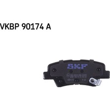 Skf VKBP90174A Arka Fren Balata Hyundaı I20 1.2l G4LA 15-20 1.4l G4LC 15-18 1.4l D4FC Crdi 15-18 / Elantra 1.6l D4FB G4FG 16-> / Kıa Soul 1.6l D4FB 14-> / Sportage 1.6l G4FD G4FJ T-Gdı 15-> 1.6l D4FE