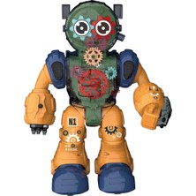 Tp Bfs   Işıklı ve Müzikli Şeffaf Renkli Robot