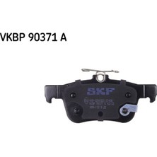 Skf VKBP90371A Arka Fren Balatası Galaxy Iıı 15> Mondeo V 14> Edge 15>19 Focus Iv 17> Kuga Iıı 19> JX612M007AEC-KTLX612M007AEB