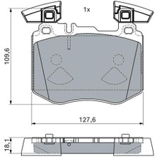 Bosch 0986460102 Fren Balatası On Mercedes Glc-Class C253 X253 15> A0004208503