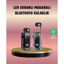 MegaSepet Dijital Göstergeli Bluetooth Kulaklık – Klipsli ve Şık Tasarım - ME001W-51KJQ0