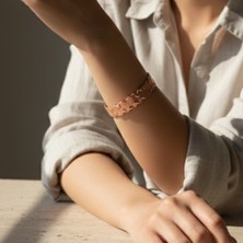 Sevil Gülgün Atelier El Yapımı | Ateşin Dansından | %100 Saf Bakır Yakma Tekniği Şifa Bilekliği