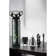 MegaSepet Yüksek Performanslı 3 Başlıklı Profesyonel Tıraş Makinesi - ME001W-51OAP4