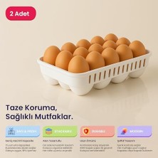 Storemax Life Yumurta Saklama Kabı – Kilitli Kapaklı, Yıkanabilir, Hijyenik ve Pratik Saklama (30'lu)