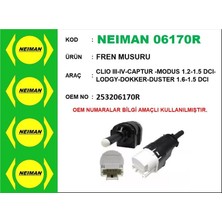 Universal Fren Musuru Clıo Iıı-Iv-Captur -Modus 1.2-1.5 Dcı-Lodgy-Dokker-Duster 1.6-1.5 Dcı