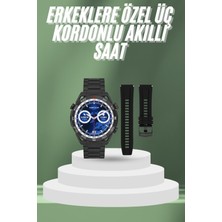 MegaSepet 2025 Model Yuvarlak Ekran Android ve Ios Uyumlu Gps Takibi Yapabilen Akıllı Saat - ME001W-51M6M5