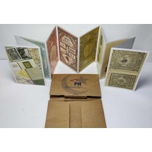 Ptt Üretimi Osmanlı 10 Farklı Pul Temalı Kartpostal