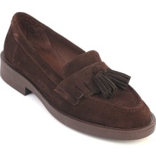 Capone Outfitters Tish Kadın Hakiki Süet Deri Loafer