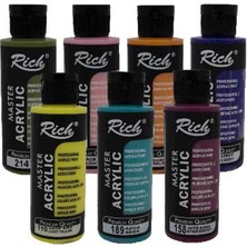 Kitabevimden Rich Akrilik Boya Master 120 cc Begonvil 120-1152