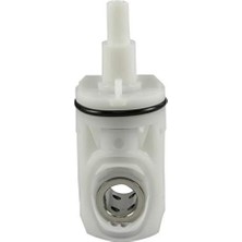 Storemax Dayanıklı Plastik ve Soğuk Su Kartuşu Valley Küvet/duş Tek Saplı Musluklar, Beyaz, V4268, 1-Set (88747)