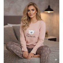 Boyraz Penye Kadın Pijama Takımı