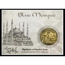 Sultanahmet Camii Istanbul Hatıra Madalyon Çil