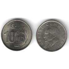 1997 Yılı Tedavül 10,000 Lira Çil