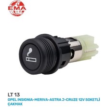 Universal Soketli Çakmak 12V Opel Insıgnıa-Merıva-Astra J / Chevrolet Cruze