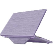 Fantastik Store Macbook Pro 16 2021 Macbook Kumaş Kapak - MOR-(5796)