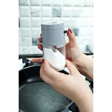 Storemax 4 Lü Gramaj Ayarlı Tuşlu Basmalı Tuzluk Baharatlık Yeni Nesil Dozajlamalı Tuzluk Şekerlik Biberlik