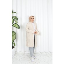 Nisum Moda Örgü Kalın Triko Hırka