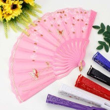 Plastik Kumaş Yelpaze 12 Li Karışık 040