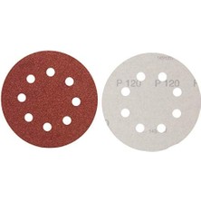 Storemax STA32012/XJ Zımpara, Kırmızı, 5 Adet, 120G 115MM