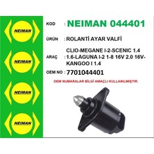 Universal Rolanti Ayar Valfi Renault Clıo-Megane I-2-Scenıc 1.4 1.6-Laguna I-2 1-8 16V 2.0 16V-KANGOO I 1.4