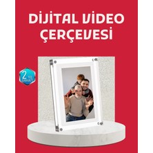 Bi Seyyar Kompakt Tasarımlı 7 Inç Dijital Fotoğraf Çerçevesi – Modern ve Şık Görü - BI001V-4YZND