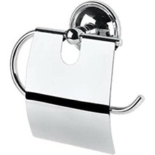 Storemax Wc Geniş Kapaklı Metal Vidalı Banyo Tuvalet Kağıtlığı Askısı